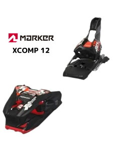y}[J[z2023-24 MARKER XCOMP12 BLK/FLO-RED XL[ rfBO u[L70mm [XJeS[