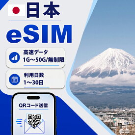 【SBキャリア】eSIM 日本 無制限 選べる日数 即時発行 国内 一時帰国 esim日本 プリペイドesim 使い放題 国内利用 高速データ通信 短期 即日開通 即日利用 メール納品 データ専用 通信専用 使い捨てesim データ通信esim 選べるプラン LINE対応 正規品 QRコード設定 即日発行