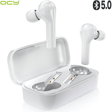 【楽天1位 進化版】QCY T5 ワイヤレスイヤホン Bluetooth 5.0 完全ワイヤレス イヤホン タッチ型 ブルートゥース イヤホン ワイヤレス ヘッドセット イヤフォン マイク 両耳 片耳 高音質 自動ペアリング カナル型 マイク付き 通話 防水 長時間 スポーツ iPhone Android 対応｜ROOM - 欲しい! に出会える。