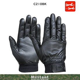 （ネコポス対応）トンボレスキュー　C210BK　牛革手袋　AASAMモデル