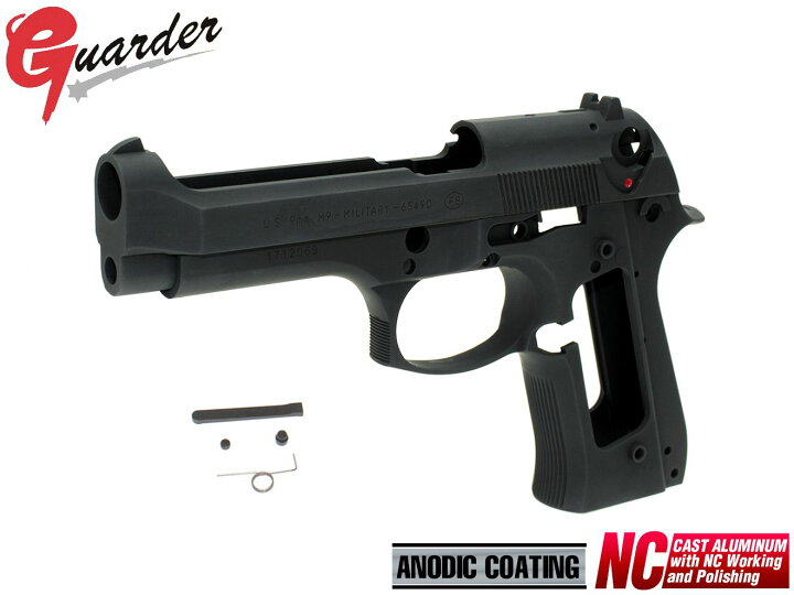 楽天市場】M92F-05(A)BK□【リアル刻印で雰囲気抜群】GUARDER ガーダー 