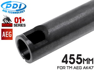 PDI RAVEN�V���[�Y 01+ AEG �����C���i�[�o����(6.01±0.007) 455mm �}���C AK47/AK47S��TM �d���K�� �X�^���_�[�h STD ������ ���� �W�e�� �^�C�g �J�X�^��