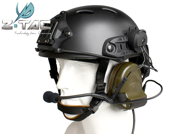 楽天市場】Z-TACTICAL CMTC 2ヘッドセット+OPS CORE CARBONEタイプ  