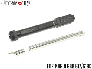 GunsModify G17/G18C SAI�^�C�v �{�b�N�X�t���[�g�A�E�^�[�o����/�C���i�[SET �X�e�����XCNC 14mmCCW�X���b�h���}���C �O���b�N ���^���o���� TiCN�R�[�g Match