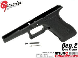 GLK-200(BK)��GUARDER GLOCK Gen.2 �I���W�i���t���[�� EURO ver BK��EURO���� ���A���|���}�[�����t���[�� �}���C GLOCK�Ή� G17 G18C G22 G34 GLOCK-200(BK)