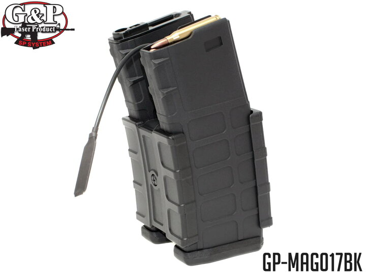 楽天市場】G&P ヘイルストーム デュアルマガジン(電動) M4/M16◇電動 