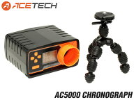 1年間保証&日本語取説付 ACETECH AC5000 弾速計 三脚付き(マルチ)◆直送正規品 多関節三脚付 ジュール自…
