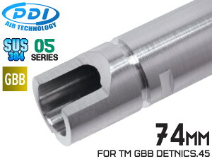 PDI 05�V���[�Y GBB �������X�e�����X�C���i�[�o���� (6.05±0.002) 74mm �}���C DETNICS.45/V10/AM.45��MARUI TM �K�X�u�� ���O �J�X�^�� ���i�� ���� �o�����X