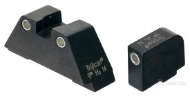 DETONATOR Trijicon GL-201タイプ フロント&リアスチールサイト G17/G18◆送料無料/グロック/ガスブロ/トリジコン/ナイトサイト