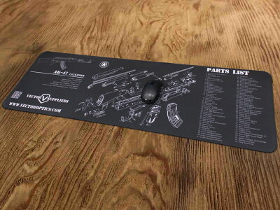 楽天市場 Vector Optics ガン クリーニングマット Ak47 エアガン メンテナンス ラバー 整備 分解 マット 実銃パーツリスト キズ防止 Ak 47 アブトマットカラシニコフ ミリタリーベース