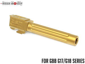 GUNS MODIFY DEM�X�^�C�� G17 �X�g���[�g�t���[�g�o���� �X�e�����X TiN GOLD���}���C �K�X�u�� GLOCK G17/G18C�Ή� �����`�^���R�[�g����
