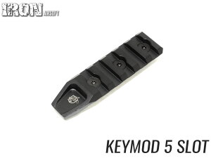 IRON AIRSOFT KACX^C KEYMOD 5Xbg [ZNVKAC URX4 ȂKEY-MODVXeΉ 20mm[p Obv⃉Cg̎t