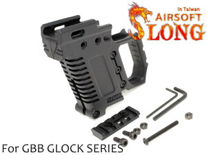SLONG AIRSOFT G-KRISSLbg XI G17/G18C/G22/G34BK }C GBB/AEP G17/G18C/G22/G34V[YΉ NXFN^[ ObN ubN
