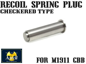 ANVIL �}���CM1911 ���R�C���v���O �`�F�b�J�[ �V���o�[���X�e�����X��/�K�o�����g/�����}���C/�K�X�u���[�o�b�N/MEU