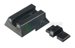 �y���������zDETONATOR Meprolight Tru-Dot�^�C�v �t�����g&���A�X�`�[���T�C�g HK45���i�C�g�T�C�g/CNC/�K�X�u���[�o�b�N/�^�N�e�B�J��