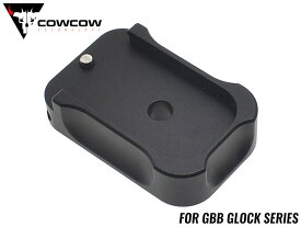COWCOW TECHNOLOGY アルミCNC タクティカルマガジンダンパー GLOCK◆BK 東京マルイ グロック対応 簡単脱着スライドロック搭載 G19 G17 G18C