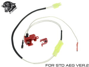 ZC LEOPARD ����z���L�b�g w/ �g���K�[�X�C�b�`ASSY AEG V2���d���K�� �o�[�W����2���J�{�b�N�X�Ή� ���񂵂��y�ȃV���R���P�[�u���̗p