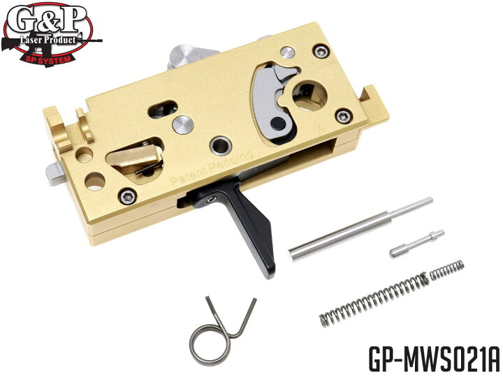 楽天市場】G&P CNC アジャスタブルトリガーボックス TM GBB M4 (A 