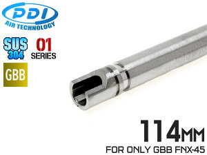 PDI 01�V���[�Y GBB FNX-45��p ������ �X�e�����X�C���i�[�o����(6.01±0.002) 114mm FNX-45�������}���C MARUI �K�X �K�X�u�� ���x ���� ���x SUS �J�X�^��