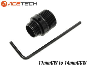 ACETECH 11mm���l�W��14mm�t�l�W �ϊ��A�_�v�^�[��11mm���l�W�A�E�^�[�o�����p�A�^�b�`�����g �ėp�T�v���b�T�[�����t���\��
