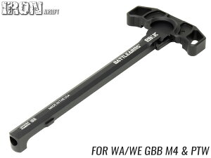 IRON AIRSOFT BAD�X�^�C�� RACK �A���~CNC �A���r�`���[�W���O�n���h�� WA/WE GBB M4/PTW���K�X�u���[�o�b�N M4 �����E���x���� �y�� ���슴�� �h���X�A�b�v