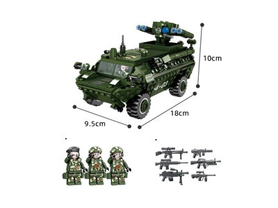 楽天市場 Afm 中国軍 Aft 9 対戦車ミサイルランチャー搭載装甲車 438blocks 中国人民解放軍 ミリタリーブロック 高機動対戦車ミサイルを再現 ミリタリーベース