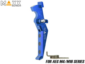 MAXX �A���~CNC �A�h�o���X�h �g���K�[ type E for AEG M4���u���[�e�ЃX�^���_�[�h�n �d���K�� M4/M16�Ή� �X�g���[�N�ʒ���