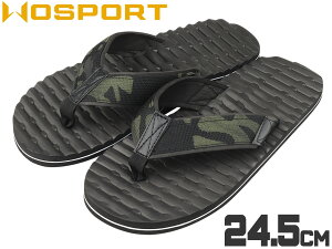 WoSporT �^�N�e�B�J���X�^�C�� �r�[�`�T���_�� 24.5cm���~���^���[ ���K�� �����O���b�v�� EVA�f�� �f�U�C�����A�b�v �A�p���� �T�o�C�o���Q�[�� BKMC �u���b�N