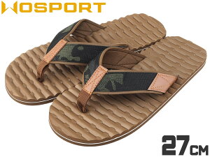 WoSporT �^�N�e�B�J���X�^�C�� �r�[�`�T���_�� 27cm���}���`���C���[�\�[�� �ϋv�� ���x�A�b�v �E���^���X�|���W ���ł� �����Y �~���^���[�D���� BKMC ���� TAN