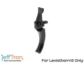 Jefftron CNC クラッシックトリガー ブラック Leviathan-V2専用◆ジェフトロン/東京マルイ/次世代電動ガン/専用品