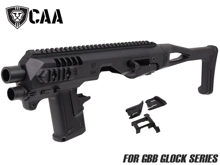 楽天市場】CAA Airsoft MICRO RONI ピストル カービン コンバージョン 