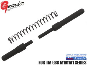 M1911-30(BK)��GUARDER �X�e�����X(P-PROCESS) CNC �v�����W���[�s���Z�b�g for �}���C M1911������ �����\�ʍd�x CNC���H �J�X�^�� �p�[�c �X�e�� �u���b�N ��