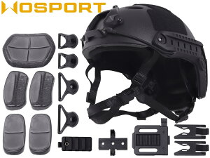 WoSporT FAST CARBON�^�C�v �w�����b�g �n�C�O���[�h�o�[�W���� M-SIZE BK���y�� ���A�V�F�� ���� �_�C�����n�[�l�X ARC���[�� �x���N���x�[�X VSA�V�����E�h