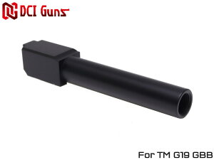 DCI Guns 11mm���l�W ���^���A�E�^�[�o���� �u���b�N TM G19 Gen.3/Gen.4���A�E�^�[�o����/�A���~�A�E�^�[�o����/�K�X�u���[�o�b�N/�O���b�N