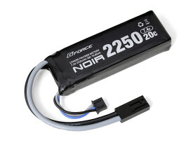 G-FORCE Noir LiPo 7.4V 2250mAh ミニS互換サイズ◆リポバッテリー/優れた放電特性/G-フォース