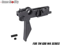 Guns Modify Gスタイル アジャスタブル MIM スチールトリガー for TM GBB M4◆トリガー初期位置 調整 MIM…