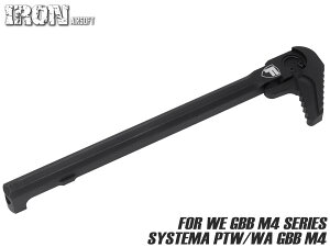 IRON AIRSOFT FORTIS�X�^�C�� CLUTCH �A���~CNC �`���[�W���O�n���h�� RIGHT WA/WE GBB M4 and PTW M4���Б� �n���h�� ���o�[ ��]�� �������� �N���b�v�� �ϋv