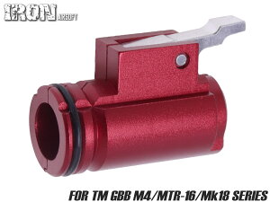 IRON AIRSOFT �A���~CNC �z�b�v�A�b�v�`�����o�[ for TM GBB M4�����x ���Q �\�� �K�^ �Ɍ� �y�� �A�b�v �u���b�N�� �����x ���o�� �z�b�v ���� �J�X�^��
