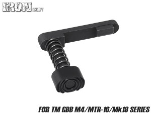 IRON AIRSOFT AR-15 �X�`�[�� �}�K�W���L���b�` for TM GBB M4���X�`�[���� ���� �d���� �A�b�v �A���~ �{�^�� �p�[�J���C�W���O �X�`�[�� �ו� �J�X�^�� ���A��