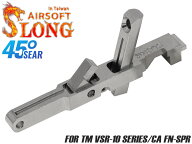 SLONG AIRSOFT ステンレス トリガーシアーセット&セットピン VSR-10/FN-SPR◆頑丈 ステン 加工 高精度 強…
