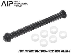 AIP �X�e�����X ���R�C���X�v�����O�K�C�h w/ �o�b�t�@ �u���b�N�t�B�j�b�V�� for TM G17/G18C/G22/G34 Gen3���ϐH�� ���x ���� CNC �����x �X���[�Y �J�X�^��