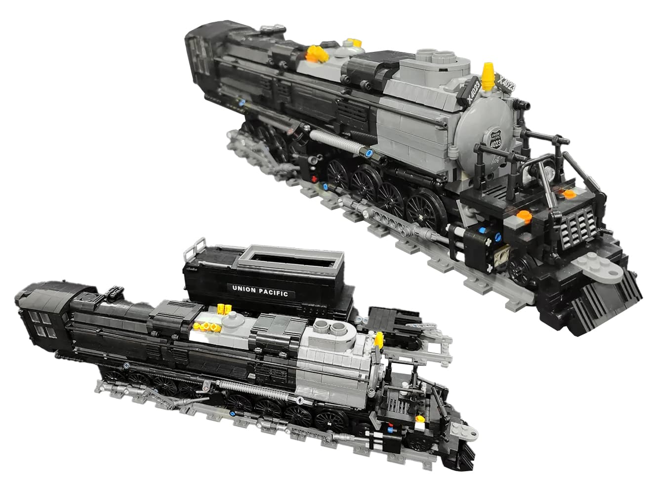 楽天市場】AFM BIG BOY 蒸気機関車 1608Blocks ◇世界最大 最強級 機関