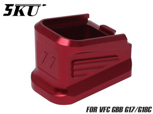 5KU ZEV�^�C�v �A���~CNC �}�K�W�� �x�[�X�p�b�h for VFC GBB G17/G18C���}�K�W���o���p�[ ���� ���� �O���b�v�� ���� �A�ˎ� ���� �e�� 3�s�[�X �\�� �H�� �s�v
