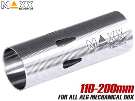 MAXX AEG ステンレスCNC シリンダー type F(110-200mm)◆加速ポート 高強度 高精度 削り出し 精密 シリンダー メカボックス 耐久性 耐摩耗性 向上 放熱性