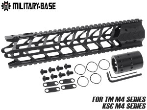 MILITARY BASE LTX^C M-LOK tBbV{[[ w/ IFS 12inch for }C/KSC M4V[YtgTCg y 20mm [  fUC JX^