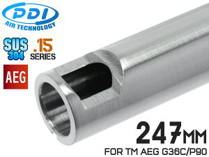 PDI 15V[Y AEG  XeXCi[o(6.15±0.002) 247mm }C G36C/P90/SIG552}C MARUI dK `[ x x i