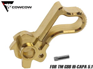COWCOW TECHNOLOGY �}�b�`�O���[�h �X�e�����X�n���}�[ type B TiN �S�[���h Hi-CAPA/1911�������}���C MARUI GBB �K�X�u�� �y�� ���x ���� M1911A1 �J�X�^��