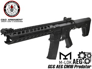 G&G CM16 Predator M-LOK dK{́AEG j[A f tgtFCX M-LOK nhK[h 8mm J{ CQBJ[r tI[g o[Xg[h