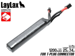 LayLax GIGA TEC EVO |obe[ 7.4V 1200mAh xN^[&XgbNpCvC T^RlN^}C MARUI AEG dK JX^ `E|}[
