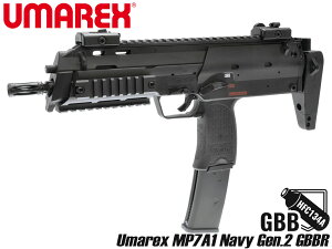 Umarex MP7A1 Navy Gen.2 GBBR (JPver./HK Licensed) �K�X�K���{�́����K�i H&K ���A�� �}�[�L���O NAVY�d�l ��p�n���h�K�[�h �T�C�W���O �A�E�^�[�o���� ����